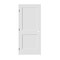 Codel Doors 18" x 80" x 1-3/8" Primed 2-Panel Interior Shaker 7-1/4" RH Prehung Door with Black Hinges 1668pri8402RH1D714 - alternate 1